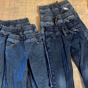 6 pairs of sz 5 Jumping Bean Straight Fit Boys Jeans